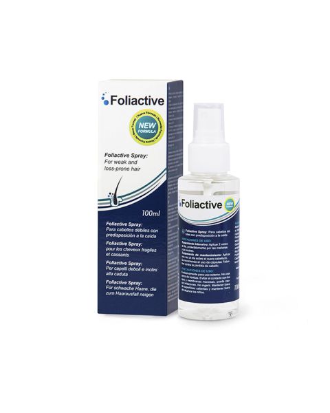 Foliactive Spray, combate la caída del cabello y le aporta brillo y fuerza