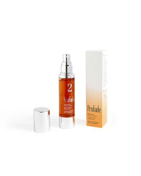 Profade 2, regenerates, soothes the skin and helps its healing