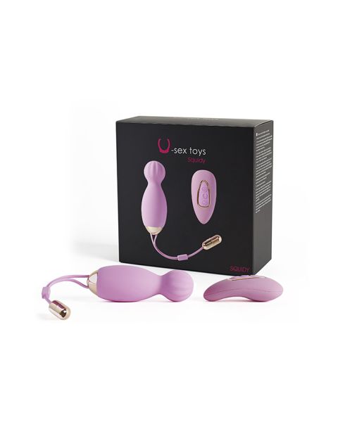 Squidy, remote control stimulator vibrator