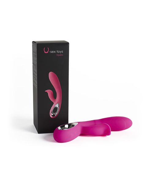 Vipero, vibrator with clitoral stimulator
