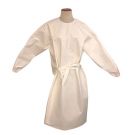Reusable protective sanitary gown