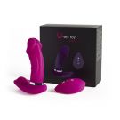 Clamy, vibrator with heat function and remote control